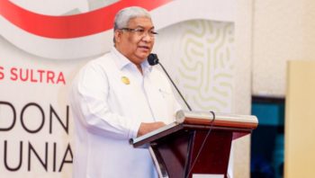 Gubernur Ali Mazi Mengikuti Talkshow Sultra Lumbung Indonesia, Sultra Energi Dunia