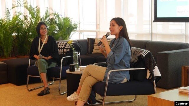 Hannah Al-Rashid berbagi pengalaman sukses dan motivasi untuk menambah rasa percaya diri perempuan. (Foto: Generation Girl)