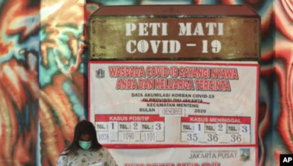 Kasus Covid-19 di Indonesia Tembus 1 Juta
