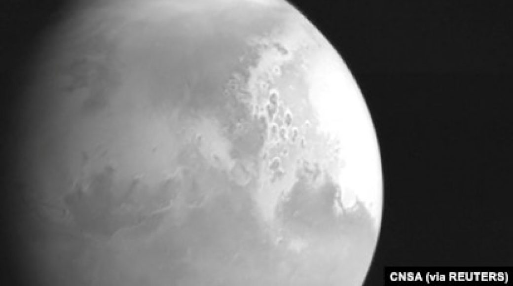 Pesawat Ruang Angkasa China Berhasil Abadikan Foto Planet Mars