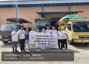 52 Ton Beras dan 3.060 Liter Minyak Disalurkan Pemprov Sultra untuk Enam Daerah Terdampak Banjir