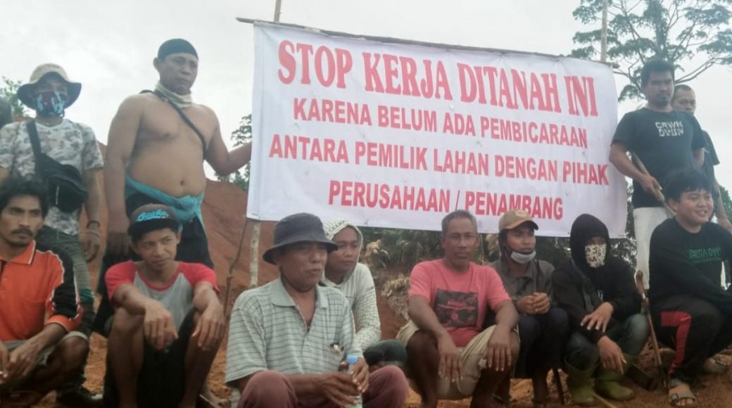 PT GTP Serobot Lahan Warga, Sejumlah Tanaman Dirusak