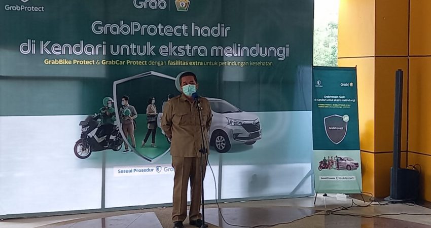 Dishub Sultra Resmi Luncurkan GrabProtect dan Teknologi Geofencing