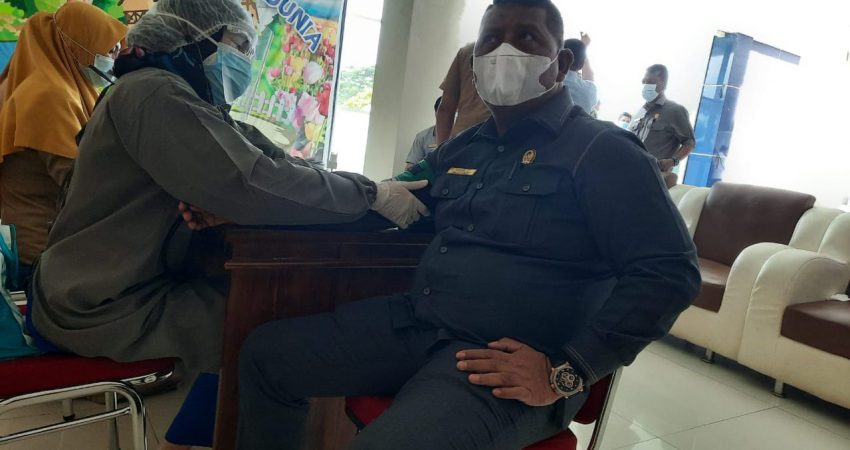Vaksinasi Tahap II, Subhan : Semua  Anggota Dewan Harus Ikuti