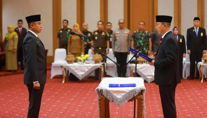 Muhammad Fadlansyah Resmi Jabat Pj Sekda Sultra, Diminta Percepat Program Prioritas Daerah