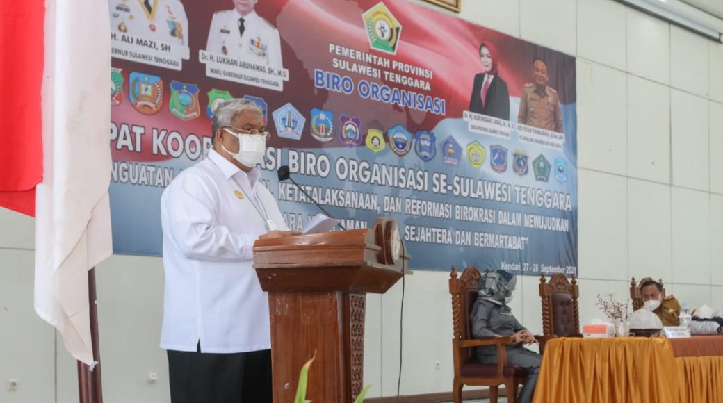 Sultra Dapat Kategori “Sangat Baik” dari Kemendagri untuk Penataan Kelembagaan Pemerintah