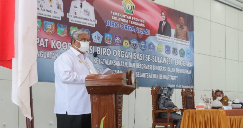 Sultra Dapat Kategori “Sangat Baik” dari Kemendagri untuk Penataan Kelembagaan Pemerintah