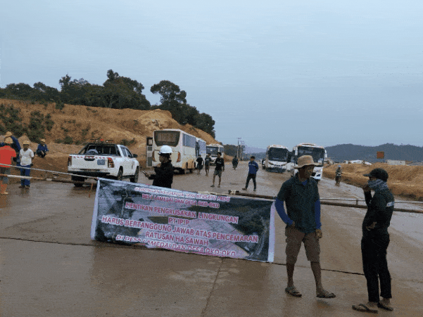 Petani Kolaka Tuntut Ganti Rugi Rp 31 Juta/Ha Sawah Kepada PT. IPIP