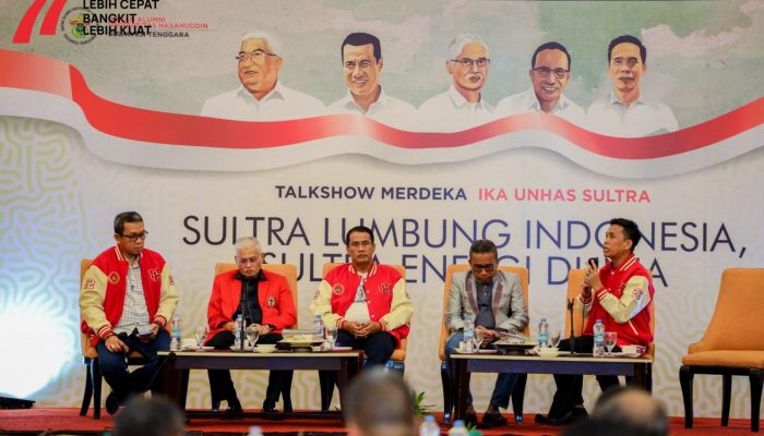 Gubernur Ali Mazi Mengikuti Talkshow Sultra Lumbung Indonesia, Sultra Energi Dunia