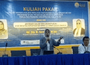 Anggota Komisi IV DPRD Sultra Beri Materi Kuliah Farmasi di UHO Kendari