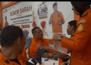 Wujudkan Soliditas Kemanusiaan, Basarnas Kendari Kumpulkan 98 Kantong Darah di HUT Ke-54