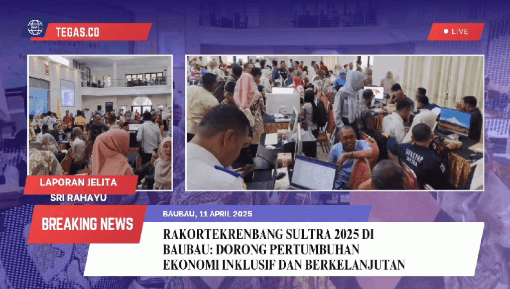 Rakortekrenbang Sultra 2025 di Baubau: Dorong Pertumbuhan Ekonomi Inklusif dan Berkelanjutan