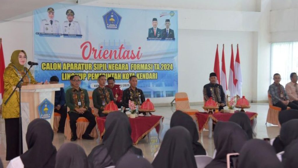 Buka Orientasi CASN Lingkup Pemkot Kendari, Walikota Ingatkan Tanggungjawab sebagai ASN