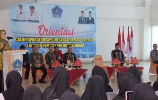 Buka Orientasi CASN Lingkup Pemkot Kendari, Walikota Ingatkan Tanggungjawab sebagai ASN