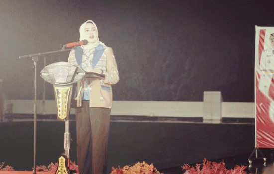 Semburat Cahaya Walikota Kendari di Malam Ramah Tamah HUT 80 RI