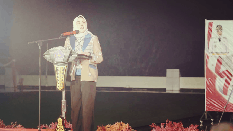 Semburat Cahaya Walikota Kendari di Malam Ramah Tamah HUT 80 RI