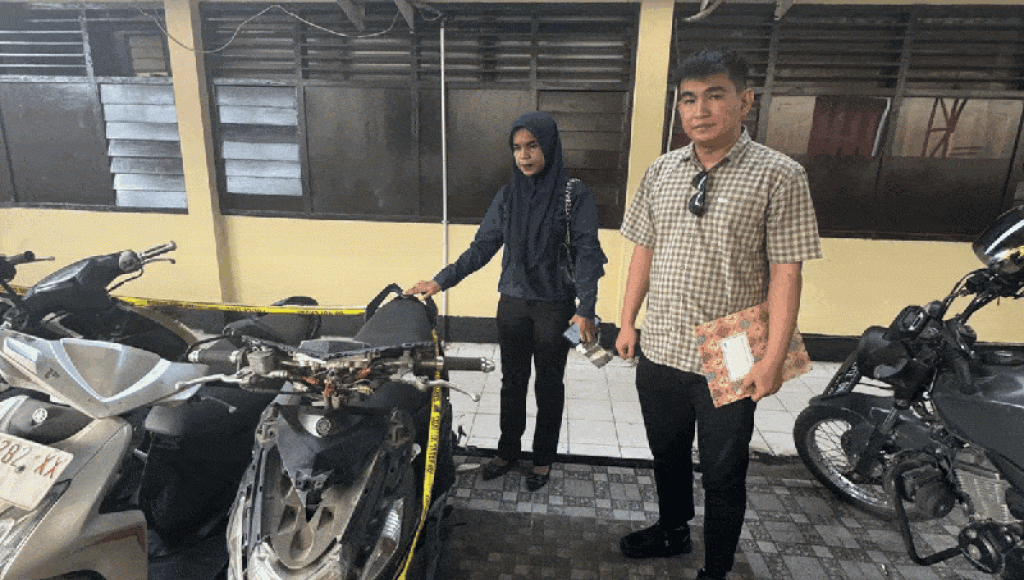 Diduga Gelapkan Motor Hasil Razia, YLBH Sultra Laporkan Oknum Polisi Kendari ke Propam