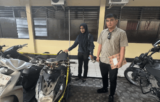 Diduga Gelapkan Motor Hasil Razia, YLBH Sultra Laporkan Oknum Polisi Kendari ke Propam