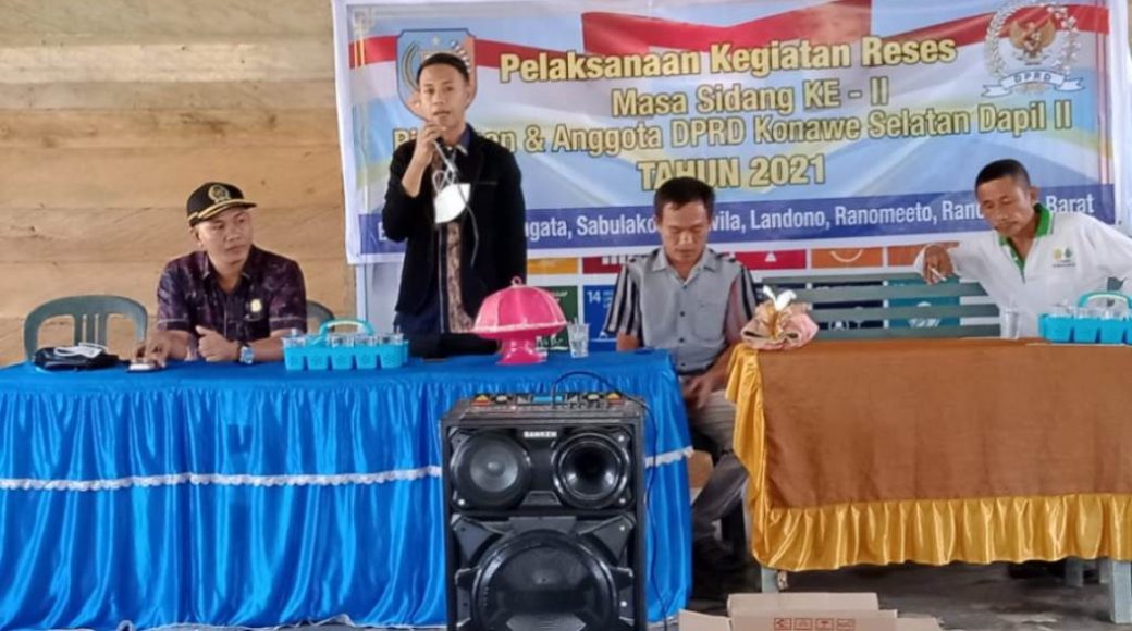 Ramlan dan Udin Saputra Reses di Boloso, Ini Usulan Masyarakat