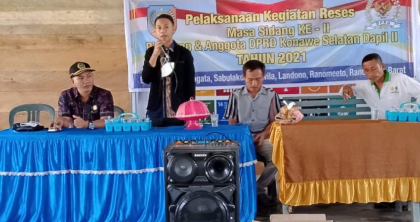 Ramlan dan Udin Saputra Reses di Boloso, Ini Usulan Masyarakat
