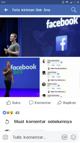 Tiga Huruf Ini "BFF" Viral di Facebok