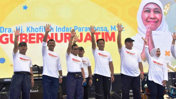 Dukung Cegah Corona, Kepala Staf Koarmada II Hadiri Jatim Sehat