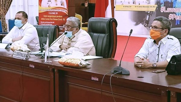 Ali Mazi Ungkap Sultra Masih ke Kurangan APD dan Masker