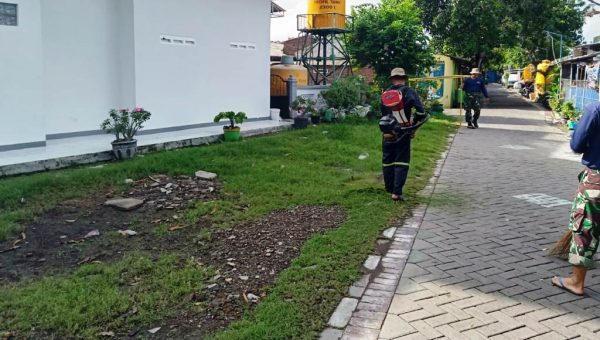Dislambair Koarmada II Peringati HUT ke-59 dengan Aksi Sosial Cegah Corona