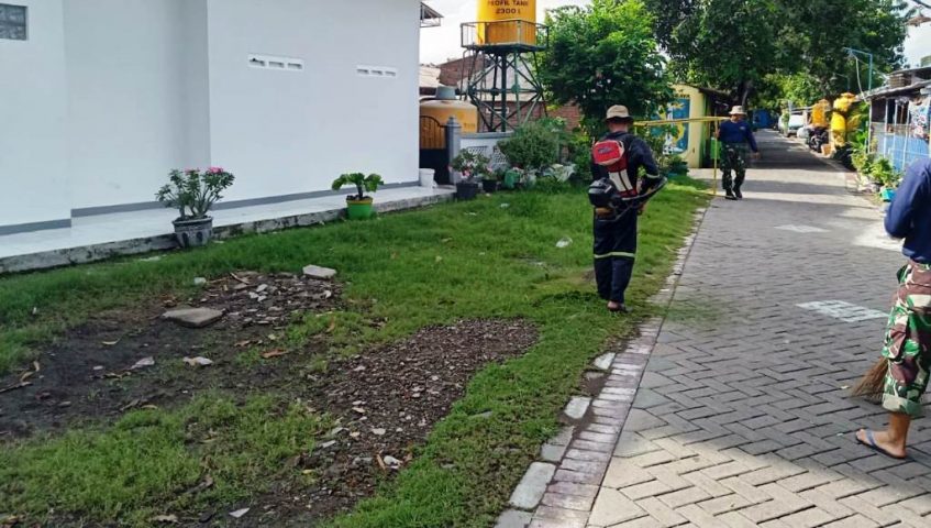 Dislambair Koarmada II Peringati HUT ke-59 dengan Aksi Sosial Cegah Corona