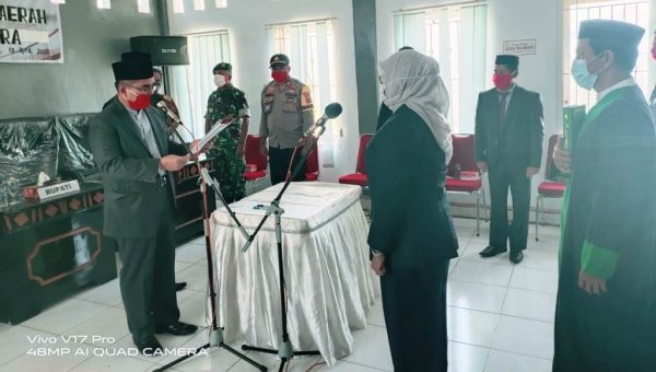 Bupati Buton Utara Abu Hasan Lantik Pj Sekda yang Baru