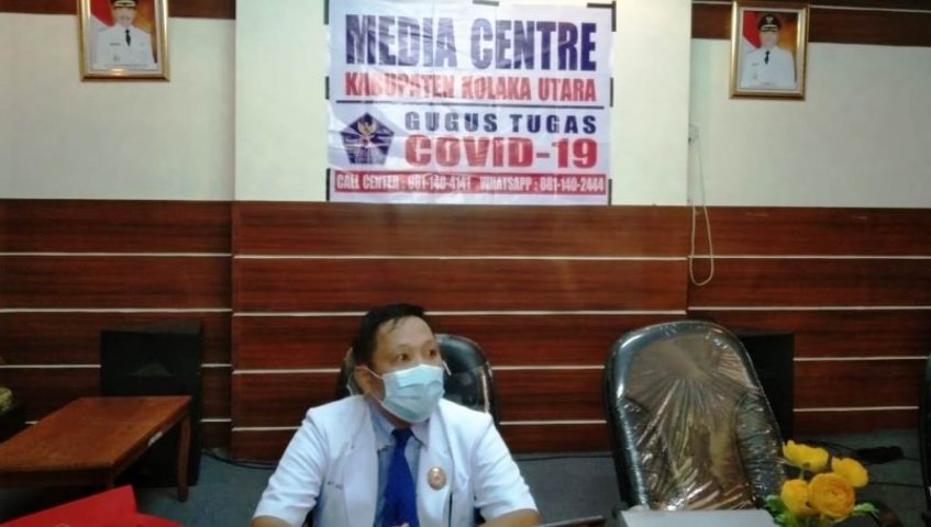 Satu Pasien Positif Corona di Kolut Bertambah Jadi Lima Orang