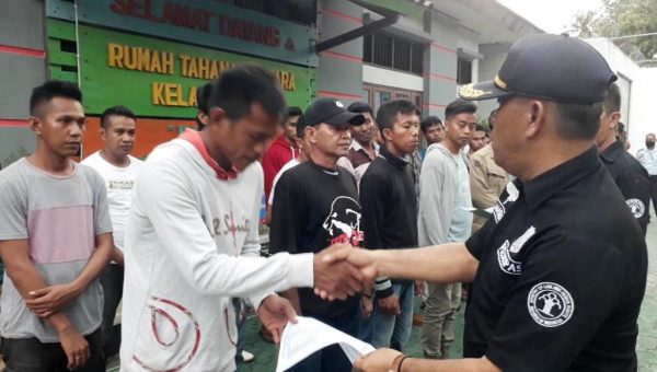 Karena Corona, 87 Napi Rutan Kelas II B Raha Hirup Udara Bebas