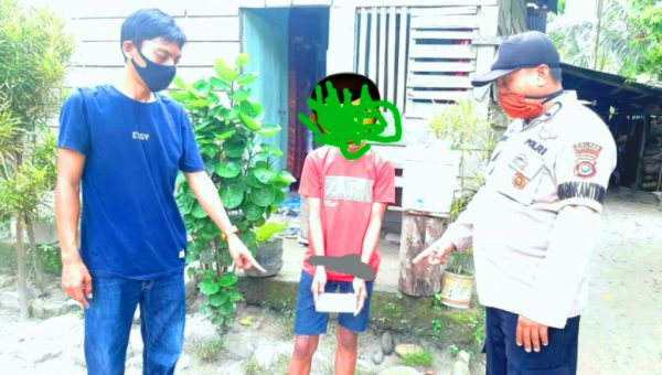 Kedapatan Mencuri Rokok, Pemuda di Kolut Kabur Tinggalkan Motornya