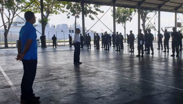 Panglima Koarmada II Sidak Penjagaan dan Keamanan DBAL