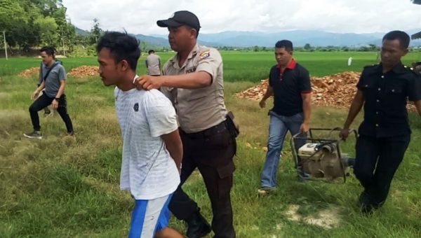 Lima Pencuri Mesin Pompa Air Diringkus Polsek Abuki