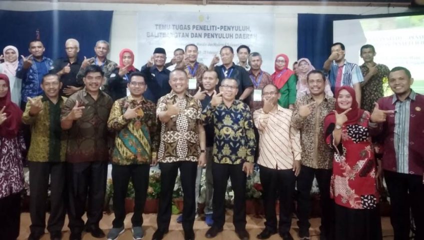 BPTP Sultra Gelar Temu Tugas Peneliti-Penyuluh Balitbangtan di Baubau