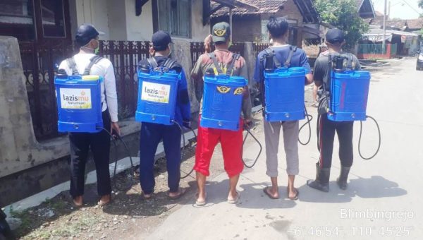 LAZISMU Nalumsari dan PRPM Blimbing Rejo Motori Pencegahan Covid-19