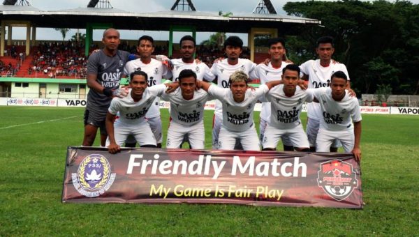 Pertandingan Persijap Lawan Persekat Dihentikan karena Mendung