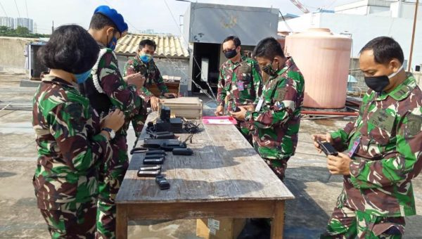 Pushidrosal TNI AL Hapus Material Alat Komunikasi yang Out Of Date