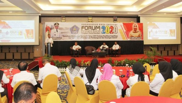 Pemkot Kendari Gelar Forum Perangkat Daerah Susun Rencana Kerja 2021