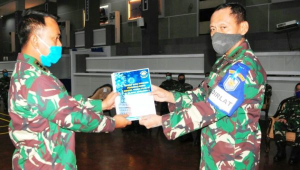 Prajurit Koarmada II II Latihan Tangani Dampak Wabah Covid-19