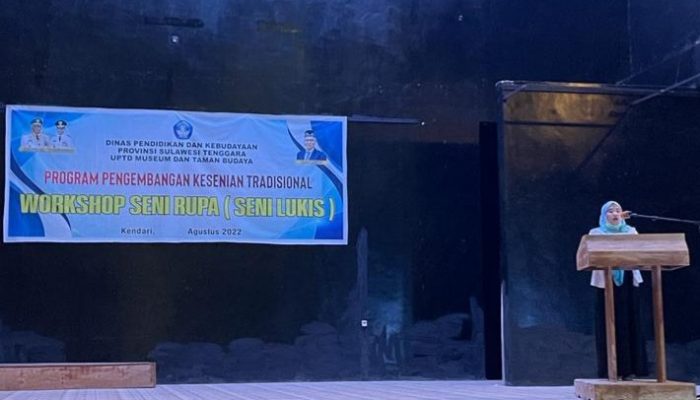 Dikbud Sultra Perkenalkan Budaya Melalui Workshop Seni Lukis dan Desan Grafik