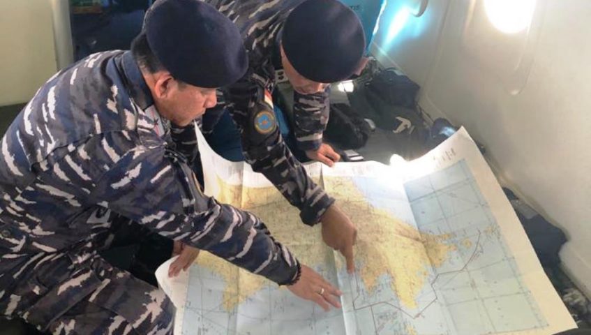 Danguspurla Koarmada II Pimpin Patroli Udara Perbatasan Malaysia