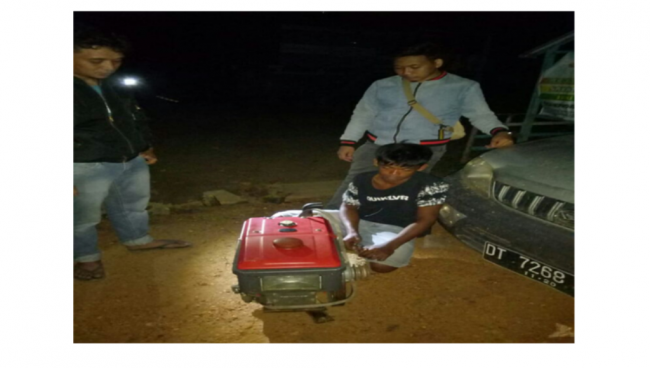 Polisi Amankan Dua Pelaku Pencurian Mesin Traktor