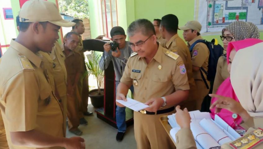 Bupati Butur Hadiri Pertemuan Lintas Sektor Wilayah Kerja Puskesmas Bonegunu