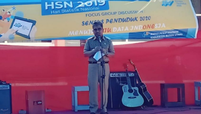 Bupati Abu Hasan Harap BPS Butur Bekerja Lebih Independen