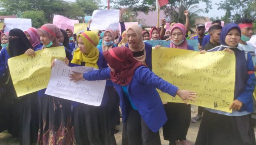 Demo Tolak RUU, Mahasiswa Aceh Singkil Bawa 10 Tuntutan