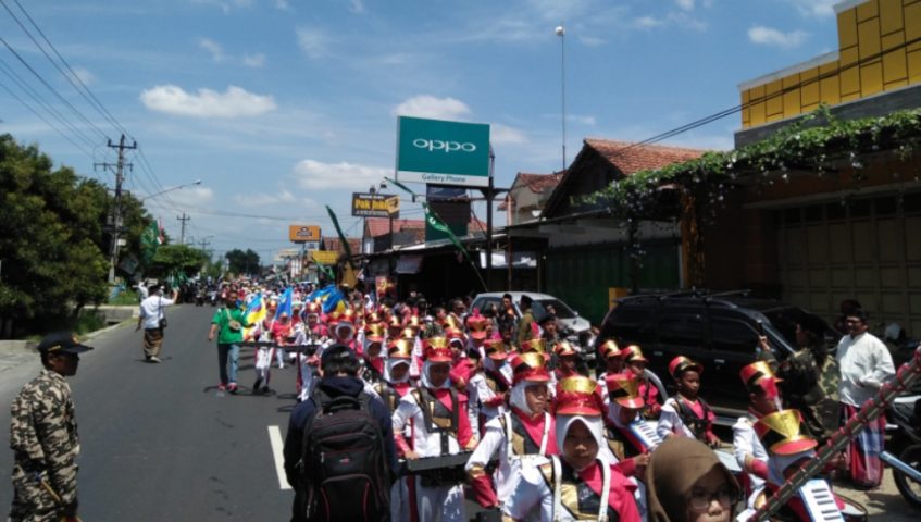 Ribuan Santri Sukoharjo Peringati Hari Santri Nasional 2017
