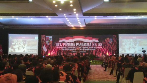 Presiden Jokowi Hadiri HUT ke 58 Pemuda Pancasila di Solo
