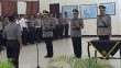 Kapolres Konawe AKBP Akbar Nur (tenga) saat dilantik beberapa waktu lalu. FOTO : INT